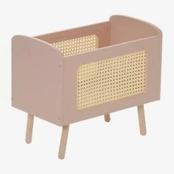 Lit Poupon En Bois FSC® Et Cannage POÉSIE Multicolore - Vertbaudet -vertbaudet shop lit poupon en bois fsc et cannage poesie 4