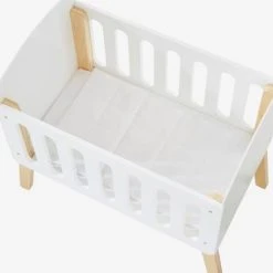 Lit Poupon Sur Pieds En Bois FSC® Blanc - Vertbaudet -vertbaudet shop lit poupon sur pieds en bois fsc 2