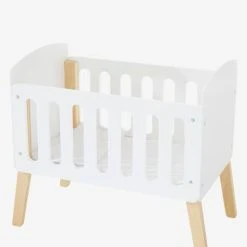 Lit Poupon Sur Pieds En Bois FSC® Blanc - Vertbaudet -vertbaudet shop lit poupon sur pieds en bois fsc 3