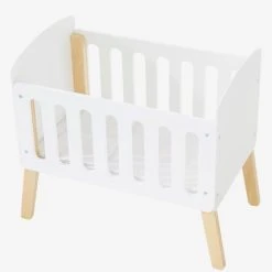 Lit Poupon Sur Pieds En Bois FSC® Blanc - Vertbaudet -vertbaudet shop lit poupon sur pieds en bois fsc 4
