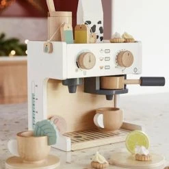 Machine à Café Et à Thé En Bois FSC® Multicolore - Vertbaudet