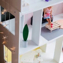 Maison De Poupée Mannequin En Bois FSC® Multicolore - Vertbaudet -vertbaudet shop maison de poupee mannequin en bois fsc 3