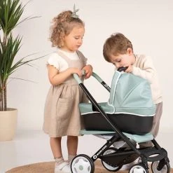 Maxi Cosi Poussette Landau 3 En 1 - SMOBY Vert - Smoby -vertbaudet shop maxi cosi poussette landau 3 en 1 smoby 3