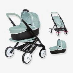 Maxi Cosi Poussette Landau 3 En 1 - SMOBY Vert - Smoby -vertbaudet shop maxi cosi poussette landau 3 en 1 smoby 4