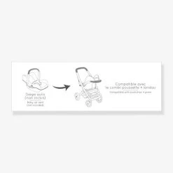 Maxi Cosi Poussette Landau 3 En 1 - SMOBY Vert - Smoby -vertbaudet shop maxi cosi poussette landau 3 en 1 smoby 5