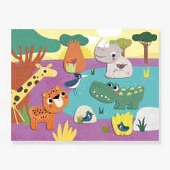 Mes Premiers Collages - DJECO Vert - Djeco 7 Mes Premiers Collages - DJECO Vert - Djeco -vertbaudet shop mes premiers collages djeco 2