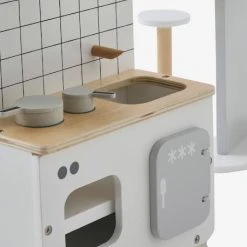 Mobilier De Cuisine Pour Poupée Mannequin En Bois FSC® Blanc - Vertbaudet -vertbaudet shop mobilier de cuisine pour poupee mannequin en bois fsc 4