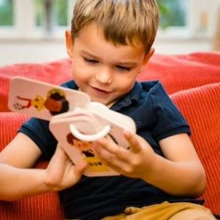 Mon Imagier Des émotions - NATHAN Rose - Nathan -vertbaudet shop mon imagier des emotions nathan 2