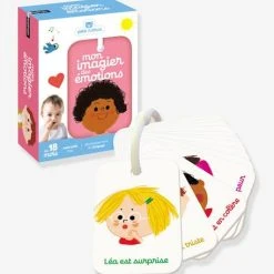 Mon Imagier Des émotions - NATHAN Rose - Nathan -vertbaudet shop mon imagier des emotions nathan 3