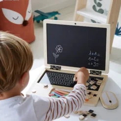 Ordinateur Portable En Bois FSC® Noir - Vertbaudet -vertbaudet shop ordinateur portable en bois fsc 4