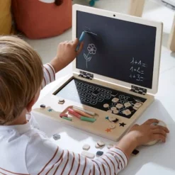 Ordinateur Portable En Bois FSC® Noir - Vertbaudet -vertbaudet shop ordinateur portable en bois fsc 5