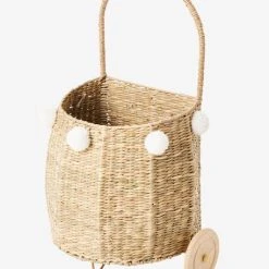 Panier à Roulettes Herbier Blanc - Vertbaudet 7 Panier à Roulettes Herbier Blanc - Vertbaudet -vertbaudet shop panier a roulettes herbier 2