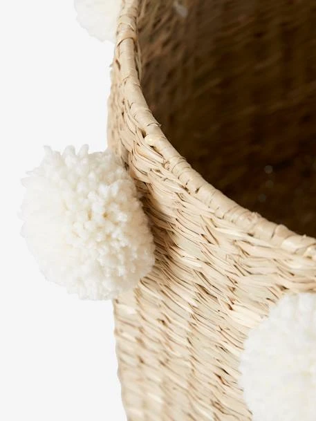 Panier à Roulettes Herbier Blanc - Vertbaudet 4 Panier à Roulettes Herbier Blanc - Vertbaudet – Image 4