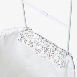 Panier De Courses à Roulettes En Métal, Tissu Et Bois FSC® Gris - Vertbaudet -vertbaudet shop panier de courses a roulettes en metal tissu et bois fsc 3