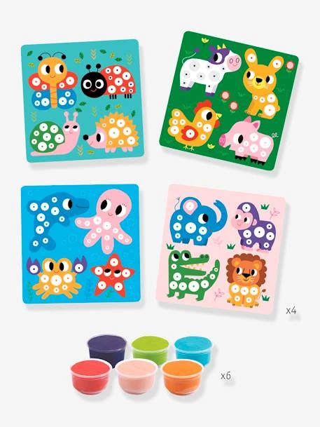 Pâte à Modeler Ronds De Pâte DJECO Vert - Djeco 2 Pâte à Modeler Ronds De Pâte DJECO Vert - Djeco – Image 2