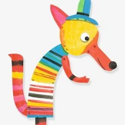 Peinture - La Famille Renard DJECO Bleu - Djeco -vertbaudet shop peinture la famille renard djeco 3