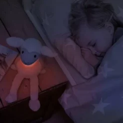 Peluche Veilleuse Et Liseuse Fin Le Mouton ZAZU Gris - Toutes Les Marques -vertbaudet shop peluche veilleuse et liseuse fin le mouton zazu 2