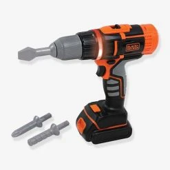 Perceuse / Visseuse électronique Black & Decker - SMOBY Orange - Smoby