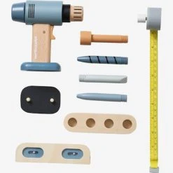 Perceuse Visseuse Et Ses Accessoires En Bois FSC® Gris - Vertbaudet -vertbaudet shop perceuse visseuse et ses accessoires en bois fsc 2