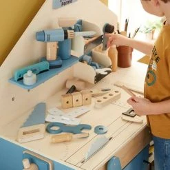 Perceuse Visseuse Et Ses Accessoires En Bois FSC® Gris - Vertbaudet -vertbaudet shop perceuse visseuse et ses accessoires en bois fsc 4