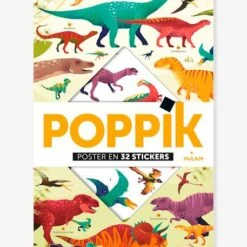 Poppik Dinosaures MILAN Blanc - Hachette