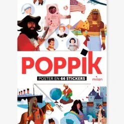 Poppik L'histoire Du Monde MILAN Blanc - Hachette