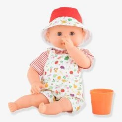 Poupée Bébé Bain Calypso Potager COROLLE Rouge - Corolle -vertbaudet shop poupee bebe bain calypso potager corolle 2
