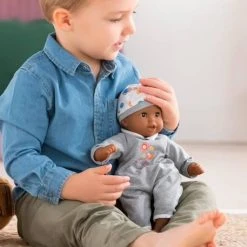 Poupée Bébé Câlin Marius COROLLE Gris - Corolle -vertbaudet shop poupee bebe calin marius corolle 3