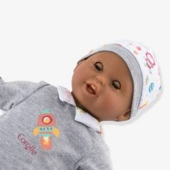 Poupée Bébé Câlin Marius COROLLE Gris - Corolle -vertbaudet shop poupee bebe calin marius corolle 4