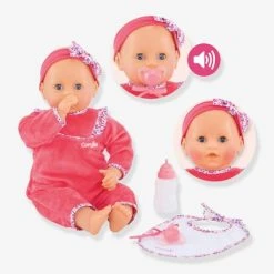 Poupée Lila Chérie COROLLE Rose - Corolle -vertbaudet shop poupee lila cherie corolle 3