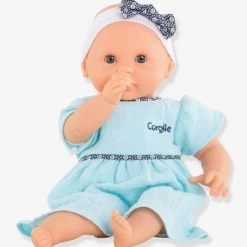 Poupon Bébé Câlin Maud - COROLLE Bleu Ciel - Corolle -vertbaudet shop poupon bebe calin maud corolle 2