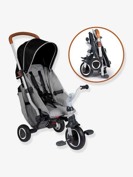 Poussette Et Tricycle Pliable évolutif Robin Trike SMOBY Gris - Smoby 3 Poussette Et Tricycle Pliable évolutif Robin Trike SMOBY Gris - Smoby – Image 3