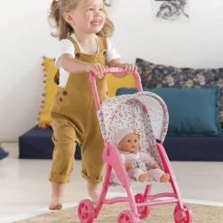 Poussette Fleurie - Mon Premier Poupon - COROLLE Rose Bonbon - Corolle -vertbaudet shop poussette fleurie mon premier poupon corolle 2