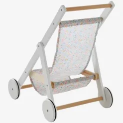 Poussette Poupon En Bois FSC® Blanc - Vertbaudet -vertbaudet shop poussette poupon en bois fsc 2