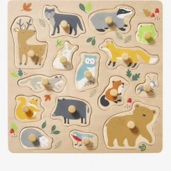 Puzzle Bouton Forêt En Bois FSC® Multicolore - Vertbaudet -vertbaudet shop puzzle bouton foret en bois fsc 2