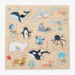 Puzzle De La Banquise En Bois FSC® Multicolore - Vertbaudet -vertbaudet shop puzzle de la banquise en bois fsc 1