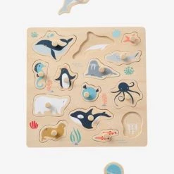 Puzzle De La Banquise En Bois FSC® Multicolore - Vertbaudet -vertbaudet shop puzzle de la banquise en bois fsc 2