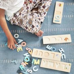 Puzzle Des Mots à Encastrer En Bois FSC® Multicolore - Vertbaudet -vertbaudet shop puzzle des mots a encastrer en bois fsc 4