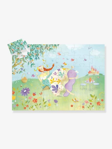 Puzzle La Princesse Du Printemps 36 Pièces DJECO Bleu - Djeco 2 Puzzle La Princesse Du Printemps 36 Pièces DJECO Bleu - Djeco – Image 2