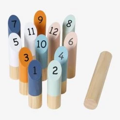 Quilles Finlandaises En Bois FSC® Multicolore - Vertbaudet