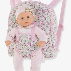 Sac à Dos Porte Poupon - COROLLE Rose Bonbon - Corolle -vertbaudet shop sac a dos porte poupon corolle 4