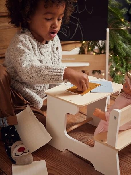 Salle De Classe Pour Poupon En Bois FSC® Multicolore - Vertbaudet 2 Salle De Classe Pour Poupon En Bois FSC® Multicolore - Vertbaudet – Image 2
