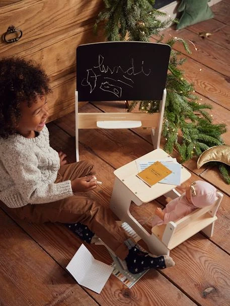 Salle De Classe Pour Poupon En Bois FSC® Multicolore - Vertbaudet 1 Salle De Classe Pour Poupon En Bois FSC® Multicolore - Vertbaudet