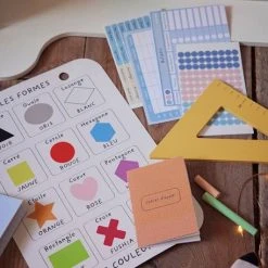 Salle De Classe Triptyque En Bois FSC® Multicolore - Vertbaudet -vertbaudet shop salle de classe triptyque en bois fsc 2