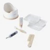Set Accessoires Hygiène Poupon En Bois FSC® Blanc - Vertbaudet