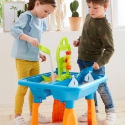 Table De Jeu Plein Air Sable Et Eau Multicolore - Vertbaudet -vertbaudet shop table de jeu plein air sable et eau 5