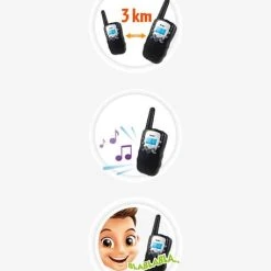 Talkie Walkie BUKI Noir - Buki -vertbaudet shop talkie walkie buki 4