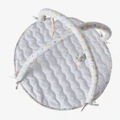 Tapis D'éveil Pour Poupon En Gaze De Coton Rose - Vertbaudet -vertbaudet shop tapis deveil pour poupon en gaze de coton 4