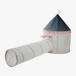 Tente De Jeu Château Bleu - Vertbaudet -vertbaudet shop tente de jeu chateau 5