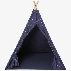 Tipi Avec Détails Phosphorescents Constellation Bleu - Vertbaudet -vertbaudet shop tipi avec details phosphorescents constellation 2